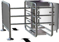 Electronic RFID Half Height Turnstile Barrier Gate With 90 Degree Rotating
