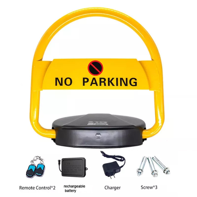 Automatic Remote Control Car Barrier 46cm Rising Height Parking Space Lock