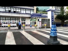 Fahrzeugzugangskontrolle Hydraulisch Integrierter Einziehbarer 304 Straßenpoller