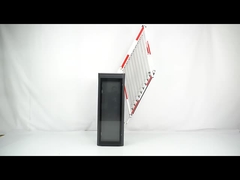 Werbung des Boom-Sperren-Tors