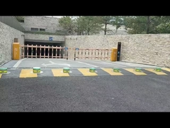 SUS304 Edelstahl hydraulische automatische Aufsteigerbollarde mit LED