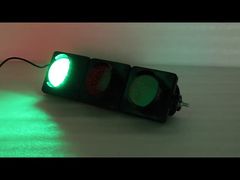 Farbige Linse, 100 mm, rot, gelb, grün, LED-Ampel