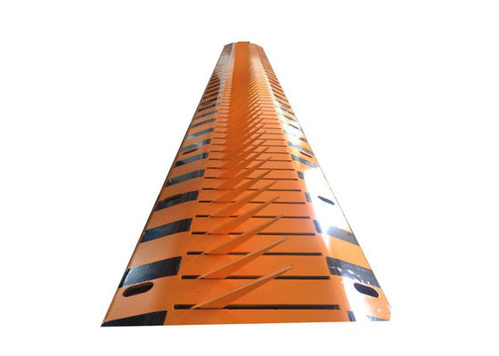 Pneumatisch-hydraulischer Zwei-Wege-Reifenkiller mit 10 mm Klingenstärke und 40 t Mindestbelastung zur Fahrzeugkontrolle auf der Fahrbahn