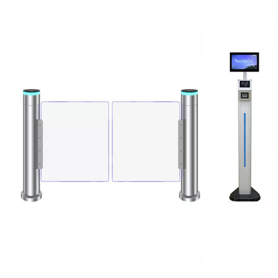Des Rollstuhl-RS485 Säule Weg-Schwingen-Sperren-des Drehkreuz-eins integrierte DC-Servomotor