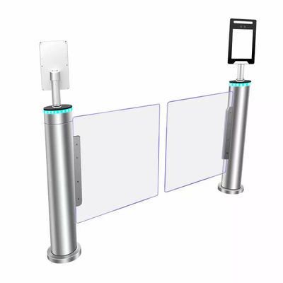SS304 Schwingflügeltor mit Gesichtserkennung und bürstenlosem DC-Motor für sichere Zugangskontrolle