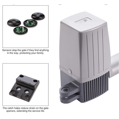Automatische Schwingen-Doppelt-Tor-Betreiber Wifi steuern Solar-Kit Complete Hardware
