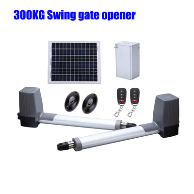 300 KG Gewicht Schwing-Tor-Öffner 2,5 Meter Länge pro Blatt 80W 24V Gleichstrommotor