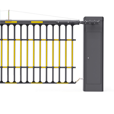 Schwerlastgeschwindigkeit verstellbares automatisches Luftbarrieren-Tor Hoch 6 Meter Zaunarm 250W BLDC Motor