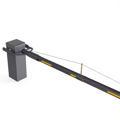 Doppel-Arm Straßen Boom Gate 12 Meter 250W BLDC Motor Super Langer Erweiterter Arm