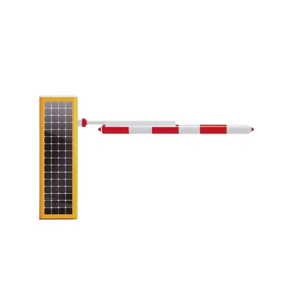 Eingebettete Solarzellen Parkplatz Barriere Tore Neue Energie wiederaufladbare Batterie Nicht-Feder Mechanismus