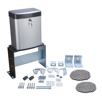 300kg DC24V Getriebe-Kette angetrieben Optional Batterie-Backup Wohnsitz Schiebetoröffner