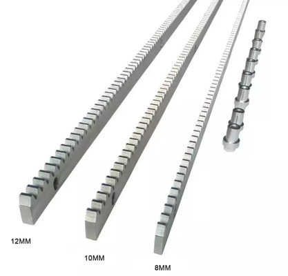 Direkt ab Werk M4 Gerader verzinkter Metallstahl-Zahnstange für automatische Schiebetorantriebe