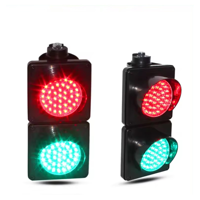 Parkplatz 4 Zoll farbiges Objektiv Mini 100mm Rot Grün Farbe LED Verkehrslicht