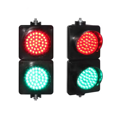 Tragbare intelligente Parkfahrzeug-Zugriffskontrolle Rot Grün 100 mm Durchmesser LED-Straßenlicht