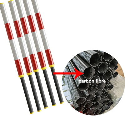 Anpassbare Parkschranke mit 1m bis 4m Länge und 36mm bis 50mm Carbonfaser-Auslegerarm