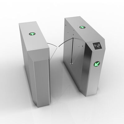 Vollautomatische 316 Edelstahl-Zwei-Richtungs-Flap Barriere-Tor für Hochverkehrsgebiete