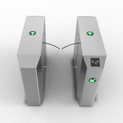 OEM ODM Speed Gate mit DC 24V Motor Clear Acrylic Flap und Anti-Tailgating für Zugangskontrollsystem