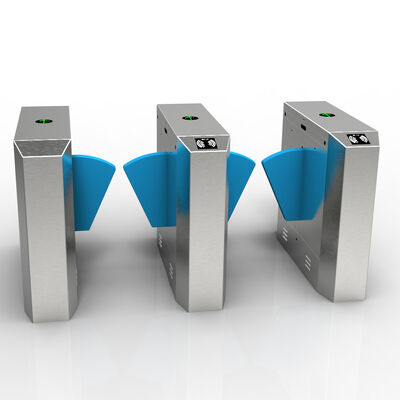 Taille hohe Drehscheibe mit klarem Acrylklappen und 30 Personen/Minute Durchsatz IP54 Schutzniveau