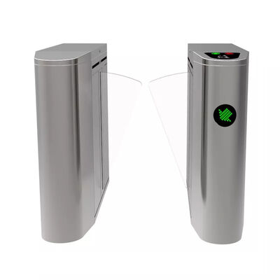 Schnellgeschwindigkeits-Flap Barrier Gate mit 5 Millionen Betriebszeiten und 304 oder 316 Edelstahl Konstruktion