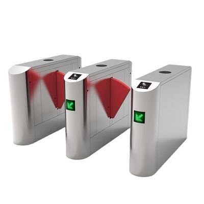 LED-Licht-Indikations-Speed-Gate mit Alarmsystem und PU-Schaum-Klappen-Schranke