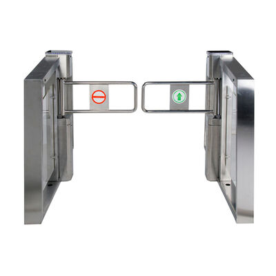Vollmotorisiertes bi-direktionales 90-Grad-Swing-Schranktor mit SS304/Acryl-Arm
