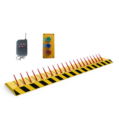 10mm Spikes 8m Länge 2s Hebezeit Reifenkiller Road Spike Barriere für Fahrzeugzugangskontrolle
