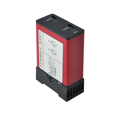 Einkanal-Fahrzeugschleifenmelder mit Frequenzbereich von 20 kHz bis 170 kHz und 220V/110V/24V/12V Spannung für die Verkehrszugriffskontrolle
