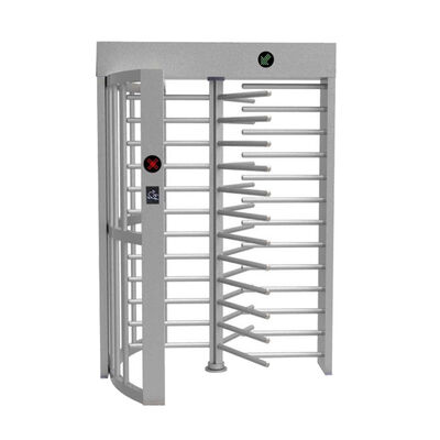 Outdoor Regensicheres Gehäuse für Full-Height-Drehkreuz mit bidirektionalem Zugang und Edelstahlkonstruktion