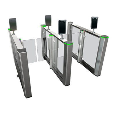 BLDC-Motor-Glasdrehkreuz mit 5 Millionen Mal Lebensdauer und IP45-Schutz für die Zutrittskontrolle
