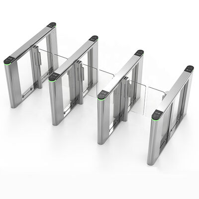 0,2s Betriebszeit 100W Nennleistung RFID-Karten-Zugangskontrolle Speed Gate Drehkreuz
