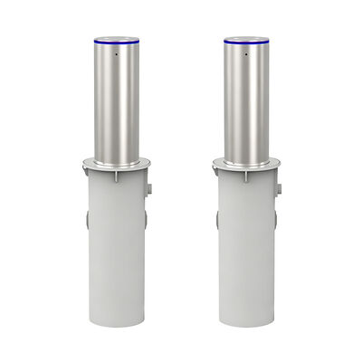 IP68 wasserdicht, kein Abfluss erforderlich, automatisch aufsteigender Bollard mit 300 W-Motorleistung für sicheres Parkmanagement