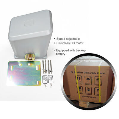 500kg to 1500kg Loading Capacity Speed Adjustable DC Brushless Sliding Gate Motor and Gate Opener Motor