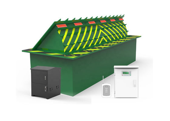 Anti-Terror-Hydraulik-Straßensperre mit 3,7 kW Leistung, 80 Tonnen Belastung und 500 mm Hubhöhe für hohe Sicherheit
