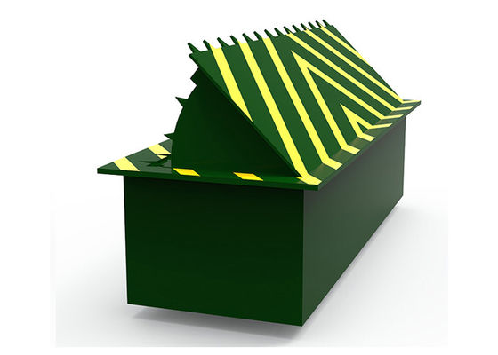 80 Tonnen Belastung 380V Stromversorgung Reflektorfarbe Hydraulischer Straßensperrer Verkehrssicherungssperre