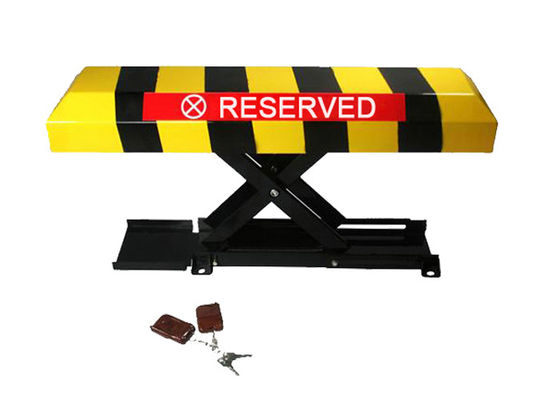 2mm kaltgewalzter Stahl DC12V Motor Automatisches Parkschloss mit 305mm Aufstellhöhe für sicheren Fahrzeugstellplatz