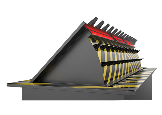 Stahlterroristenbekämpfung des Verkehrssicherheits-hydraulische Straßen-Blocker-16mm der Stärke-A3 mit LED-Lampe