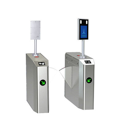 Rückziehbares Flap Barrier Gate mit 24V Gleichstrommotor SS304 aus Edelstahl und 1s Flap-Betrieb