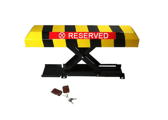 Kaltgewalzte Stahl IP54 Wasserdicht 6s Betriebszeit Fernbedienung Autoparkschloss