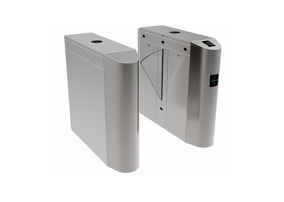 40people/min 100W 270mm Wing Retractable Flap Barrier