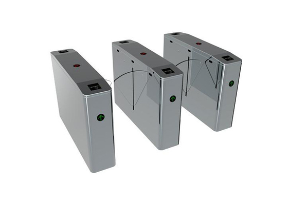 Taillen-hohes Klappen-Drehkreuz RS485 120W SS304 für Schule