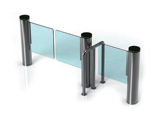 200W DC24V Bürstenloser Motor Fußgängersicherheits-Drehkreuz mit 0,4S Öffnungszeit Drehsperre