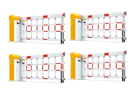 5 Millionen MTBF 250W Nennleistung Luftgestützte Schranke mit 1168mm Höhe für die Fahrzeugverkehrskontrolle