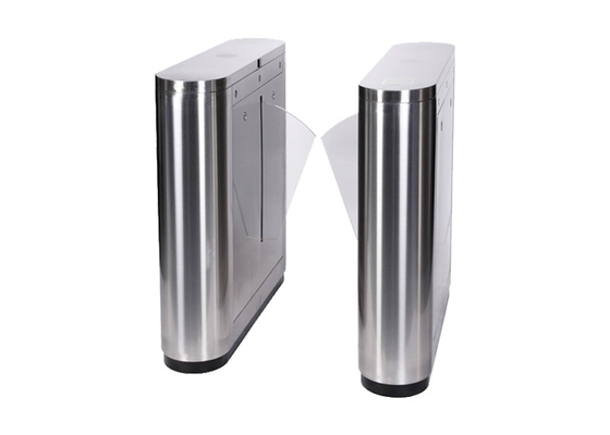 Des RFID-Kartenleser-27cm Eingangs-Geschwindigkeits-Tor Arm-Taillen-Höhen-der Sperren-DC24V einziehbares