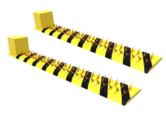 Elektromechanischer Reifenkiller mit Hochdrehmoment Gleichstrommotor IP68 Wasserdicht A3-Stahlkonstruktion zur Steuerung des Fahrzeugs