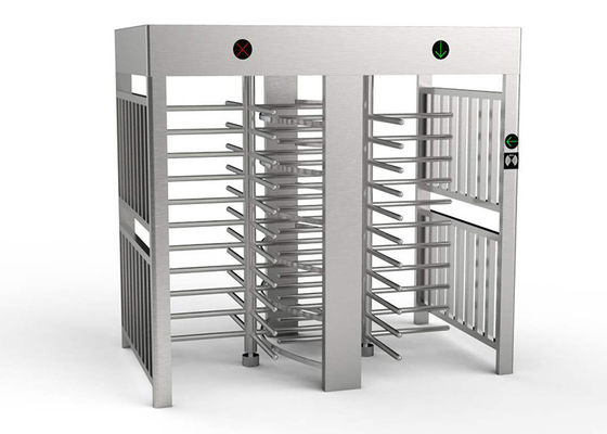 SUS304 Vollhöhendrehscheibe mit 0,2S Reaktionszeit und Fingerabdruckerkennung für eine sichere Zugangskontrolle