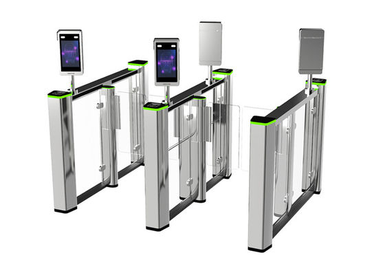 SS304 IP44 Speed Gate mit 40W bürstenlosem DC-Motor für die Zutrittskontrolle in Innenräumen