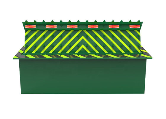 16 mm Dicke 3,7 kW PLC-Steuerung Hydraulischer Straßensperrer für die Zugangskontrolle mit hoher Sicherheit