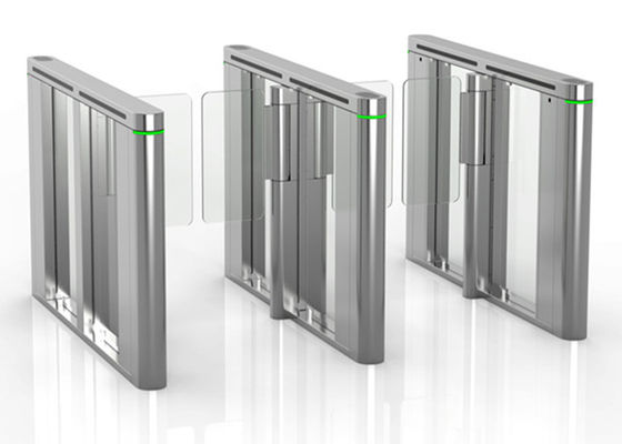 0,2s Betriebszeit 100W Nennleistung RFID-Karten-Zugangskontrolle Speed Gate Drehkreuz