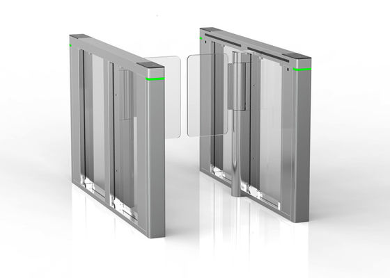 100W Bürstenloser Gleichstrommotor Bidirektionale Barriere Drehscheibe Tor mit 500mm-1000mm Kanalbreite für die Zugangskontrolle