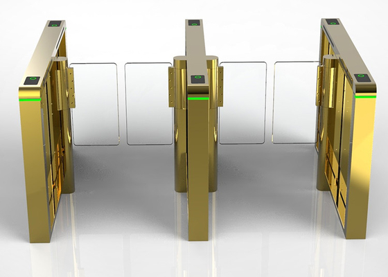 Rfid milderte das Glasgeschwindigkeits-Tor-Drehkreuz, das schnell 900mm Breite führt